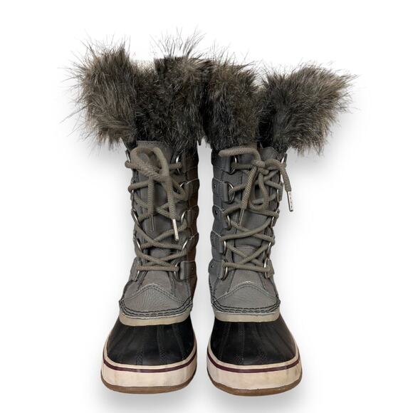 Sorel Joan of Arctic Boot for Women Size 6 Quarry Black Snow Boots Waterproof - Picture 3 of 14